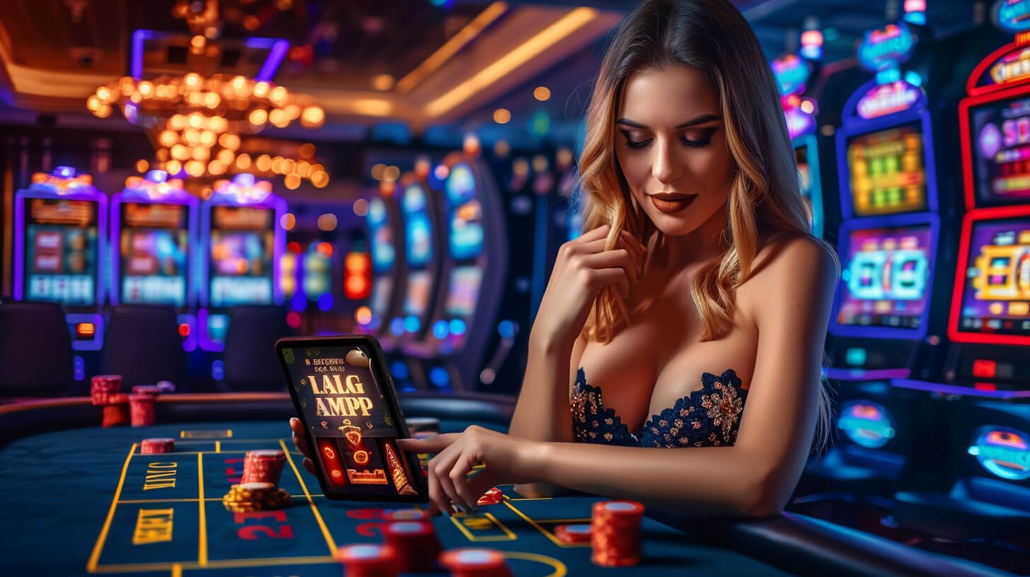 Giao diện ứng dụng di động qq8827 hiển thị danh mục thể thao và casino trên điện thoại